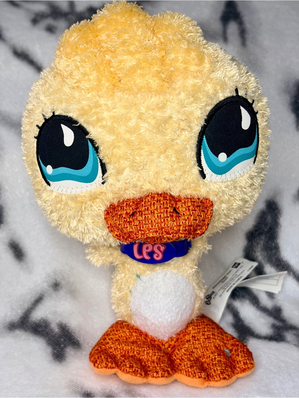 2007 Littlest Pet Shop VIP Pet Duck 8โ
Plush Toy/Hasbro/LPS#: 65042/ 63989 Asst